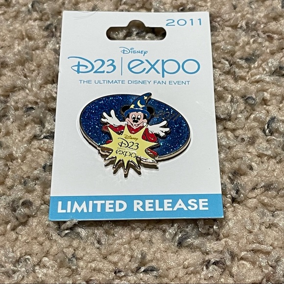 Disney Other - D23 EXPO Logo PIN 2011 Sorcerer Mickey Disney Disneyland